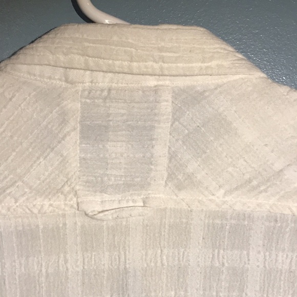 Guess Mens Long Sleeve White Button Down - Picture 14 of 16